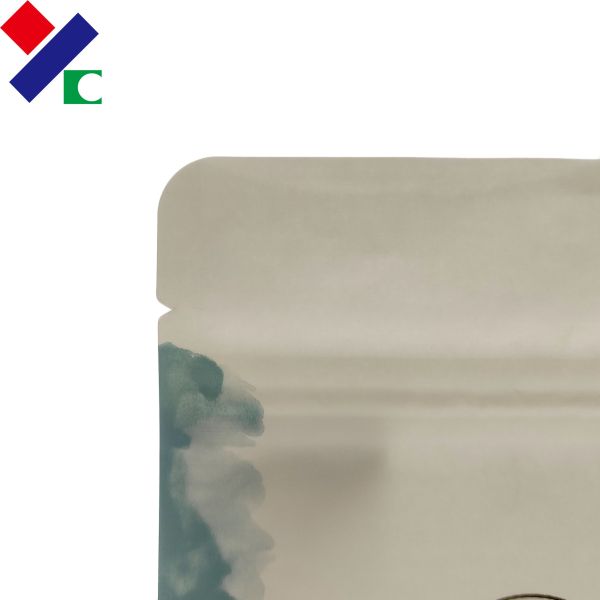 Biodegradable Flat Bottom Coffee Bags With Valve