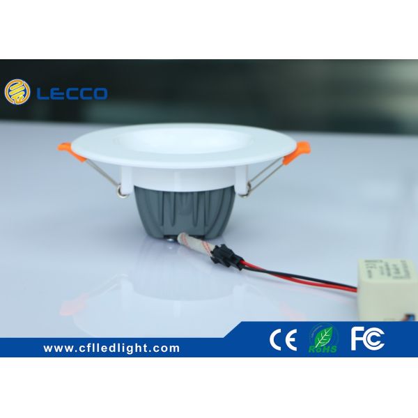 LED Recessed Downlight Die Cast Aluminum Frame COB 3W 100 LM / W 2700K - 6400K