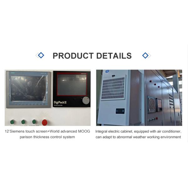 HUAYU 1000L 6Layers Blow Moulding Machine Industrial-Grade For Large Plastic Bottles And Containers