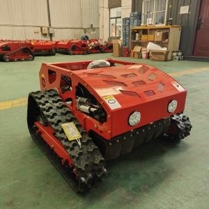 Quality Gasoline Engine Lawn Mower / Petrol Remote Control Robotic Lawnmower for sale