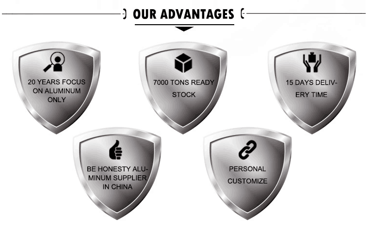 Thickness 5mm 6063 Aluminum Checker Plate PVC Film Embossed Coated