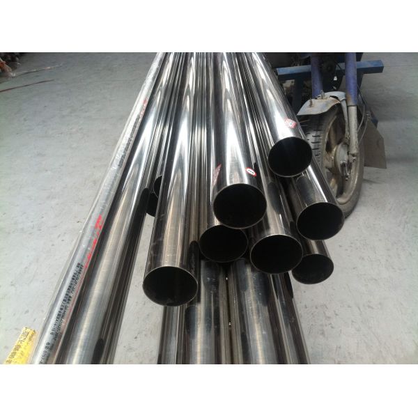 6000mm Stainless Steel Welded Tubes SS 201 Stainless Steel Round Pipe 400# 600# 800#