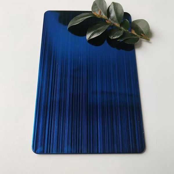 0.4mm Brushed Hl 304l Stainless Steel Sheet Hairline SS Steel Plate