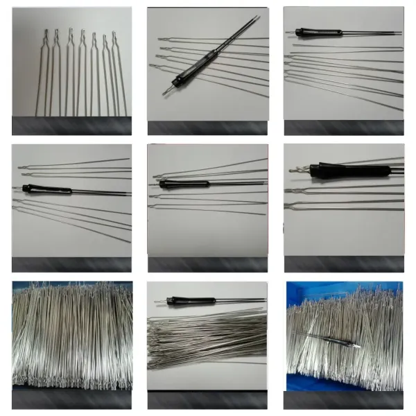 Stainless Steel 316 Medical Electrode Needle Plastic Sheathed Electrode Needle.