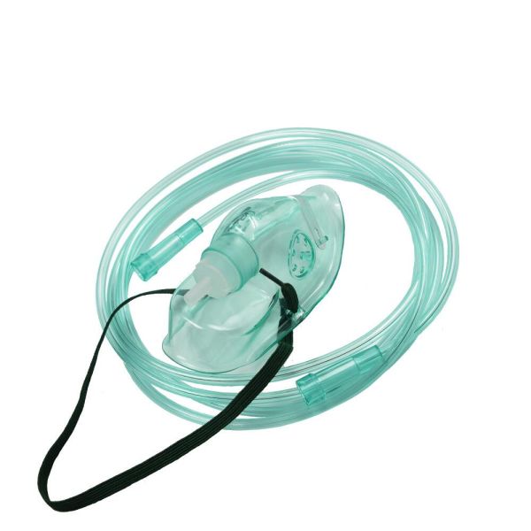 Factory PVC Medical Non-Rebreather Mask For Oxygen Concentrator Non Rebreathing Mask