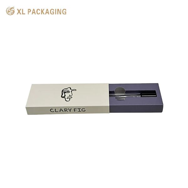 XL Packaging Custom Packaging Box Factory 350gsm White Kraft Paper Embossed Card Paper Cosmetic Box Packaging for Perfume OEM Accepted