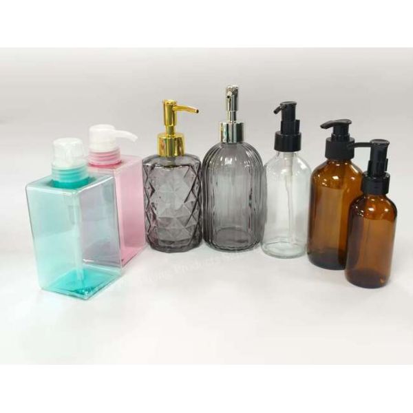 Hotel Travel Plastic Refillable Shampoo Bottles For Travel 400ml 500ml