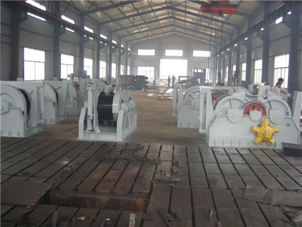 Drum Rated Load 150KN Drum Capacity 200m Hydraulic Towing Winch
