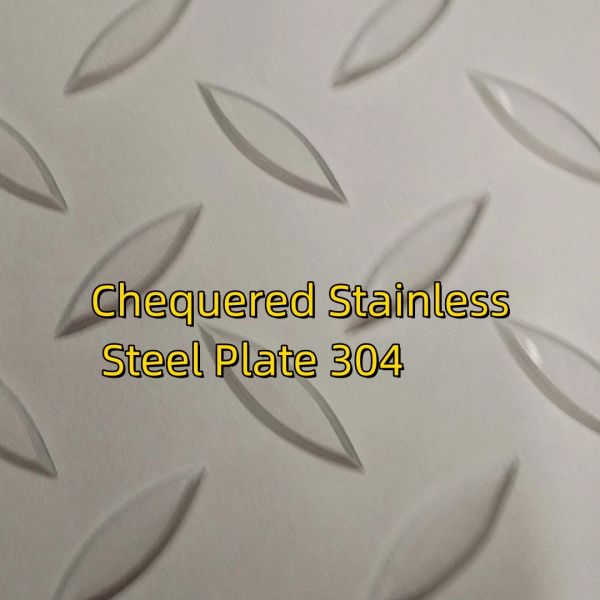 Chequered Diamond Stainless Steel Plate Embossed Stainless Steel Sheet 201 304 316L