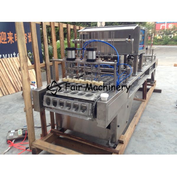 0.8Mpa 90pcs/min Jam Jar Filling Machine , 7.8Kw Liquid Filling And Capping Machine