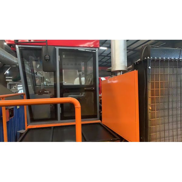 Electric Mushroom Compost Turner Tumbler Solid Waste Mixer Carbon Steel