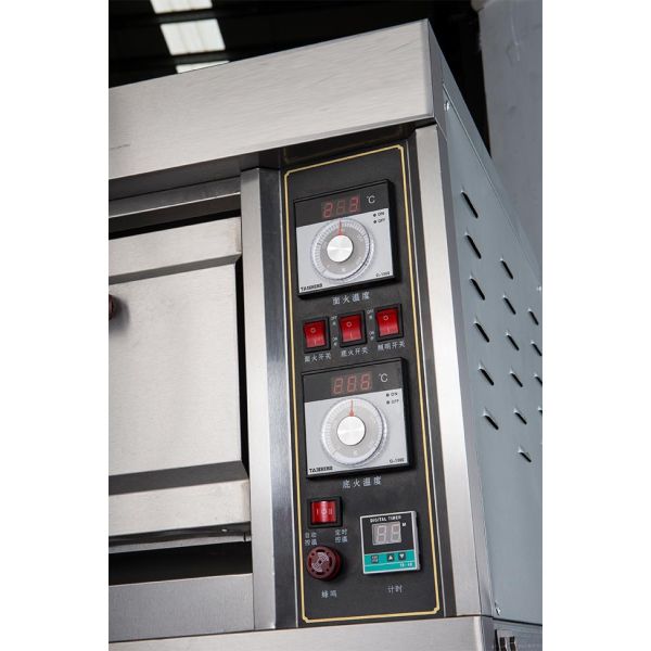 1 Deck Two Tray 6.6kw Industrial Baking Oven Easy To Clean