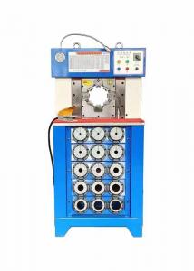 Quality Powerful Press AC Hose Crimping Machine High Pressure 15 Sets Aircon Hose Crimper CBK-120 Intelligent System for sale