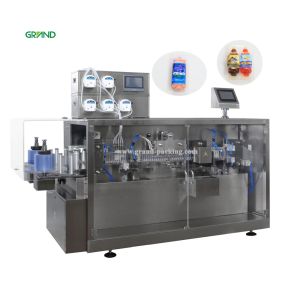 GGS 118P5 Automatic ampoule filling sealing machine with labeling machine