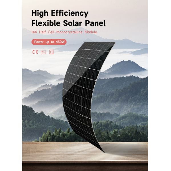 430w Flexible Monocrystalline Solar Panel Sunman Solar Panel For Boat RV