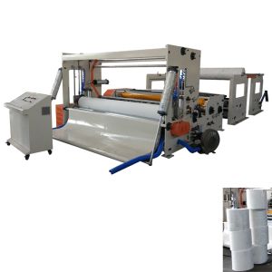 Quality Pneumatic Timing 15KW Toilet Tissue Paper Making Machine Jumbo Roll for sale