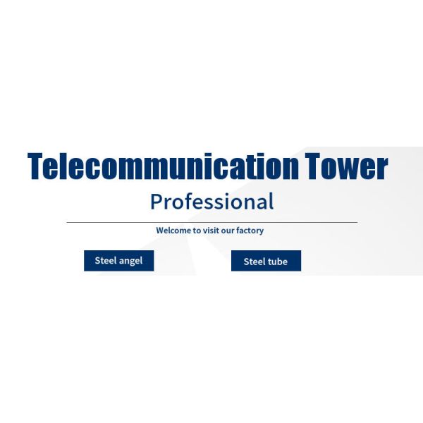 3 Legged Steel Tubular Self Supporting Hot Dip Galvanized 40m Telecom Cell Tower