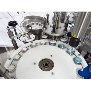 Cosmetic Automatic Liquid Filling Capping And Labeling Machine