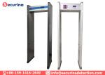 TamperProof Portable Walk Through Security Detector LCD Display With 33 Preset
