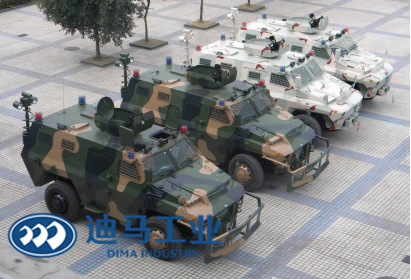 4×4 All Wheel Drive 24V Armored Security Vehicle
