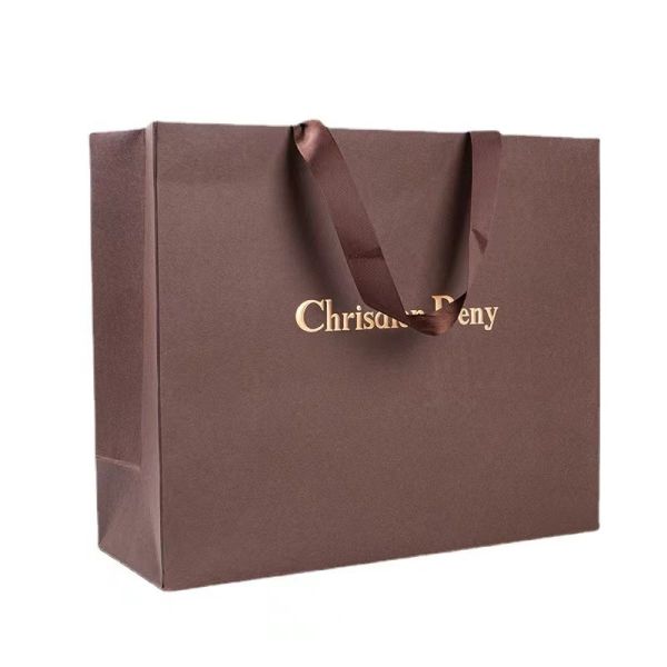 UV Abrazine Printed Paper Shopping Bags Personalized Promotion Gift Bag