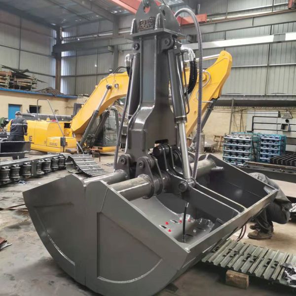 Excavator Buckets Clamshell Bucket Crane Hydraulic Clamshell Grab Shell Bucket for Excavator