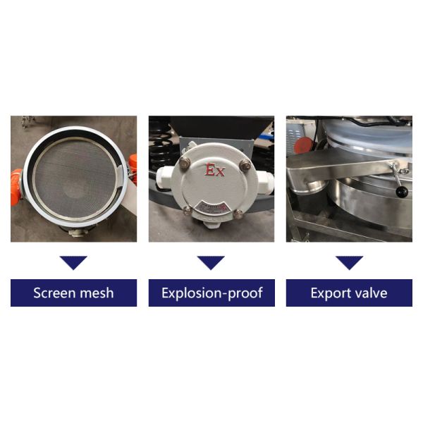 Stainless steel direct-flow sieve fertilizer compound fertilizer granule uniformity screening equipment