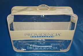 high quality pvc zipper quilt bag