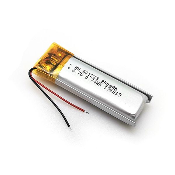 Small Lipo Battery 0.8Wh 200mAh 3.7 V Lithium Battery Pack