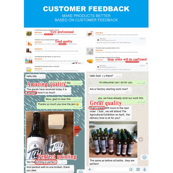 High Quality Green Amber Beer Glass Bottle Clear Hot Stamping Beverage for Beer