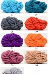 Giant Chunky Crochet Hand Knitting Chenille Yarn For Blankets