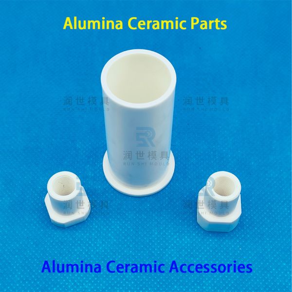 Industrial Zirconia Ceramic Components Precision Ceramic Shafts Wear Resistant