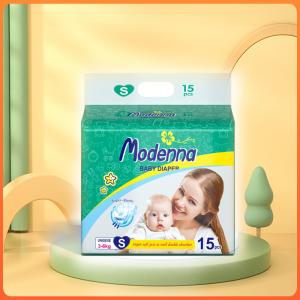 China Soft Cotton Baby Disposable Diaper Biodegradable Newborn Eco Disposable Nappies on sale