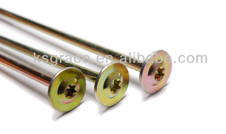 Steel Torx Slotted Chipboard Screws Wall Mounting