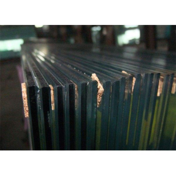 Safety Tempered PVB Laminated Glass 12mm 16mm Thickness For Construction