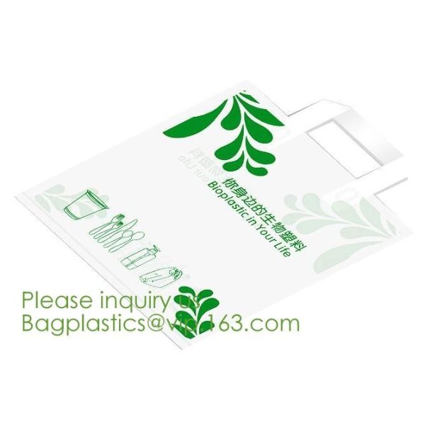 64 Gallon compostable trash bag biodegradable garbage bag, 0.9 Mil, 47"W x 60"H,cornstarch made 100% eco friendly direct