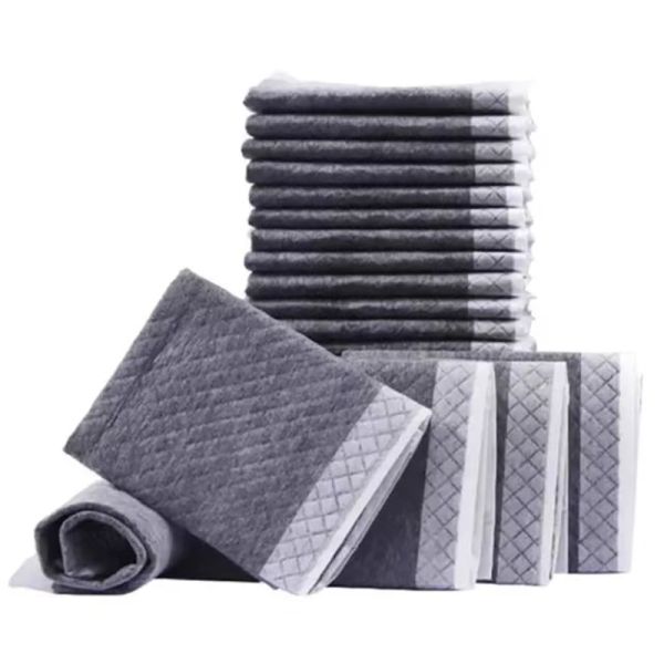 60x90 White Printed Disposable Medical Absorbent Underpad for Adult Bed 6Ply Core Layer