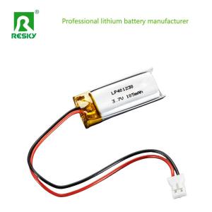 Quality Power Lipo Battery 401230 3.7v 105mAh Rechargeable Lithium Ion Polymer Battery For Smart Watch for sale