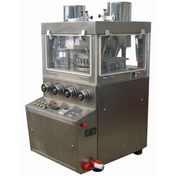 Stainless Steel 304 Double Rotary Tablet Compression Machine Pharmaceutical