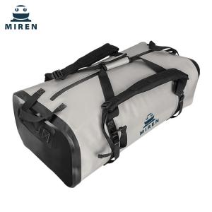 Quality Water Resistant Dry Bag Duffel Bag 70 Liters Light Gray Color TPU Material for sale