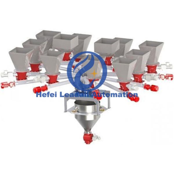 Aquafeed Animal Feed Automated Batching Systems For 10KG To 50KG Into Bags Bottles Barrels