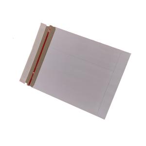 Quality Lightweight 13x13cm Recycled Rigid Mailers White Cardboard Envelopes for sale