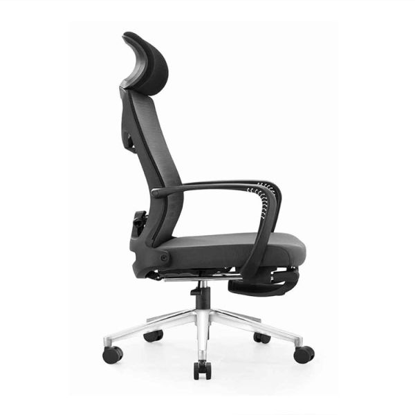 Ergonomic Desk Chair Mesh Computer Chair with Lumbar Support Adjustable Headrest Task Chair Comfortable High Back S