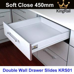 Office furniture hardware drawer slide Soft Close Drawer slide KRS01