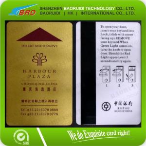 Buy cheap magnetic hotel door lock card from wholesalers