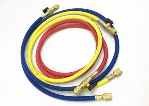 China Air Conditioning Service Freon Refrigerant Hoses With Ball Valves For R410A on sale