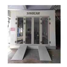 Quality CCC Furniture Spray Booth 2 Stage Filter Car Safety Door Included Portable Paint Booth Auto for sale