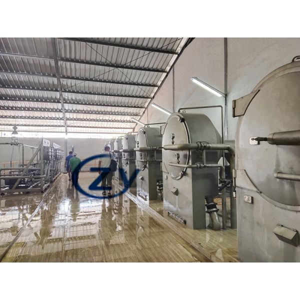 Fresh Cassava Tapioca Starch Machine / Tapioca Processing Plant Multicyclone