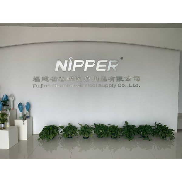 Waterproof Food Handling Pvc Vinyl Disposable Gloves Clear Blue Color