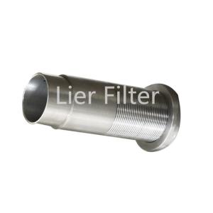 Quality Vacuum Sintered Mesh Sintered Metal Powder Filter Multi Layer Valve Filter Element for sale